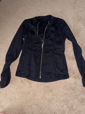 Society Women's Black Full-Zip Bomber Jacket